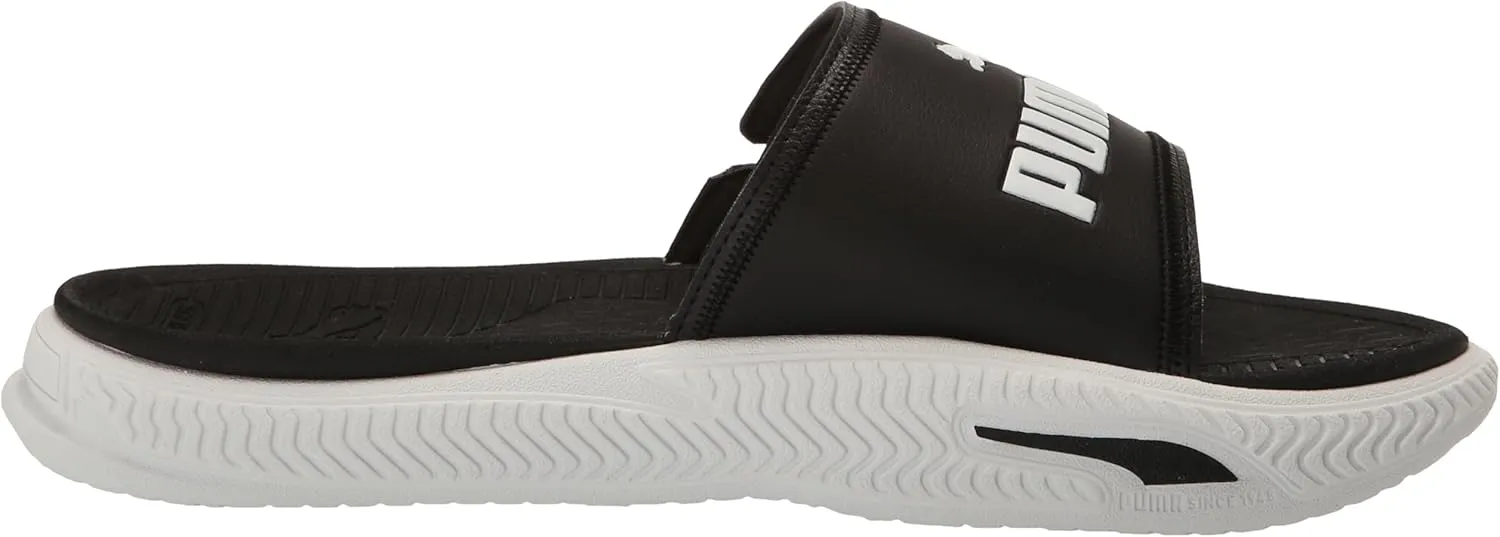 PUMA Men's Softride Pro 24 Slide Sandals, Team Royal-White, 11