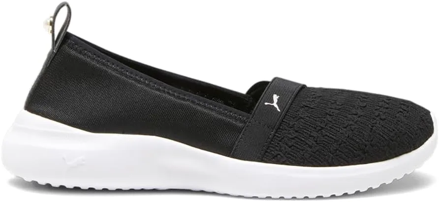PUMA Womens Adelina Regent Romance Slip On Sneakers Shoes Casual - Black - Size 9 M