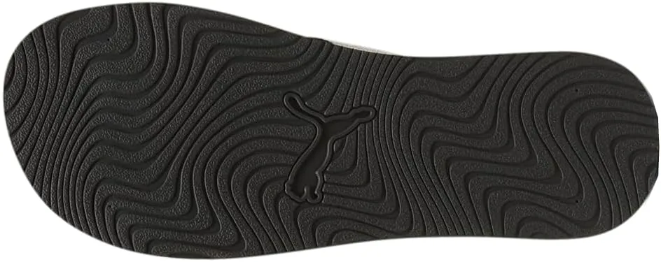 Puma Womens Sandy Metallic Shine Flip Flops Casual Sandals Casual - Black