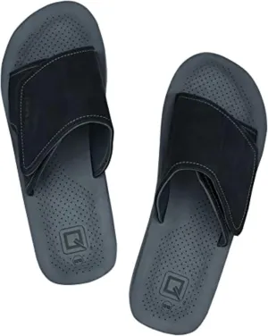 Qwave Slides for Men - Comfortable, Waterproof - 3 Color Options - Sandals Men - Shower Shoes Men Flip Flops
