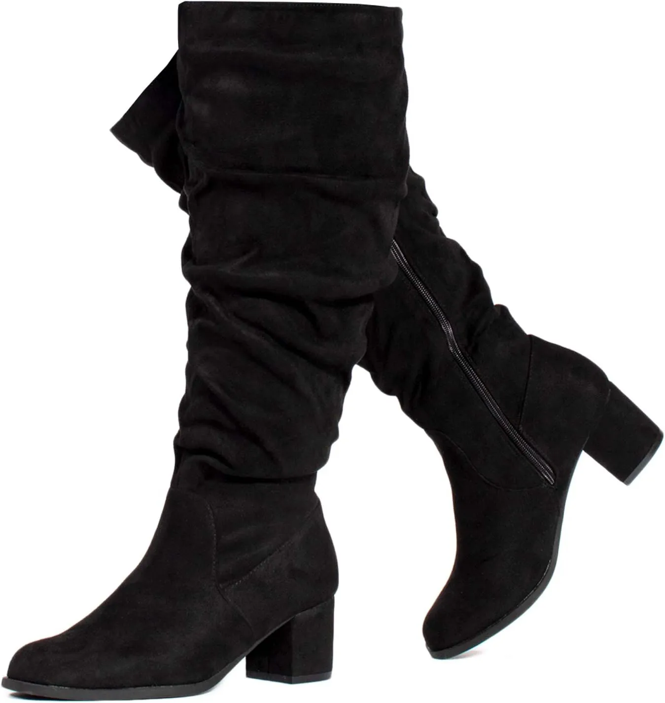 RF ROOM OF FASHION Women's WIDE CALF Slouchy Knee High Boots