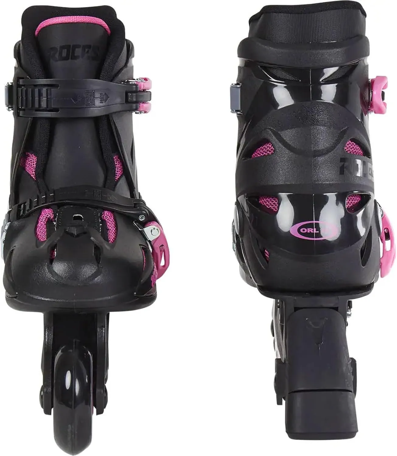 Roces Orlando III Outdoor Breathable Comfort Adjustable Size 4 Wheels Racing Inline Skates
