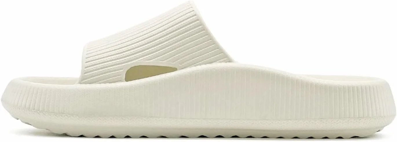 rosyclo Arch Support Slides for Women and Men, Cloud Recovery Sandals Pillow Plantar Fasciitis Slippers, Pain Relief Cushion Cozy Thick Sole Indoor and Outdoor