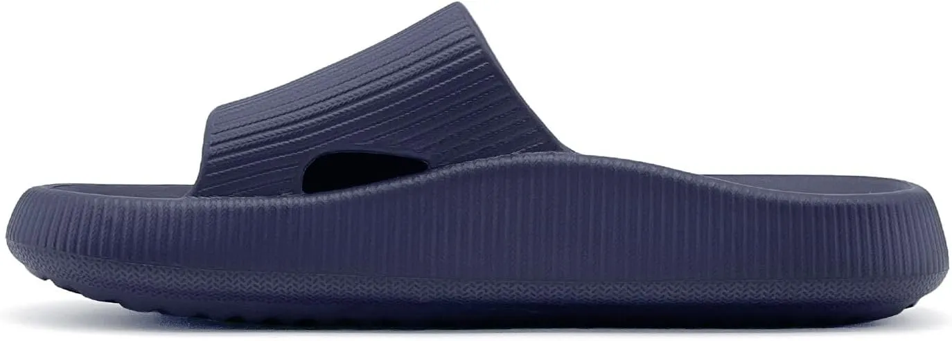 rosyclo Arch Support Slides for Women and Men, Cloud Recovery Sandals Pillow Plantar Fasciitis Slippers, Pain Relief Cushion Cozy Thick Sole Indoor and Outdoor