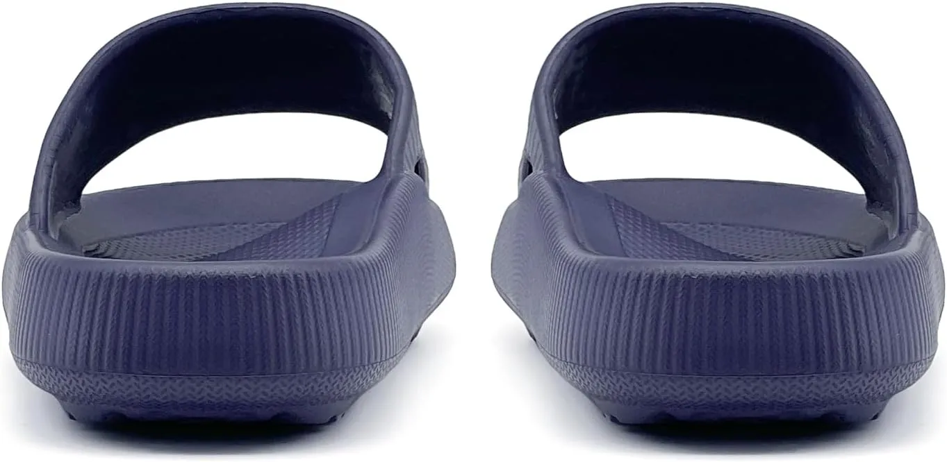 rosyclo Arch Support Slides for Women and Men, Cloud Recovery Sandals Pillow Plantar Fasciitis Slippers, Pain Relief Cushion Cozy Thick Sole Indoor and Outdoor