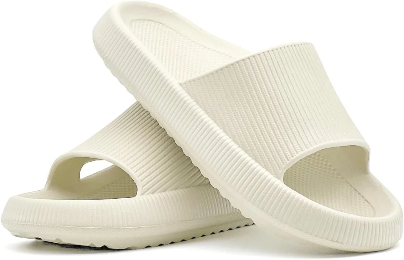 rosyclo Arch Support Slides for Women and Men, Cloud Recovery Sandals Pillow Plantar Fasciitis Slippers, Pain Relief Cushion Cozy Thick Sole Indoor and Outdoor