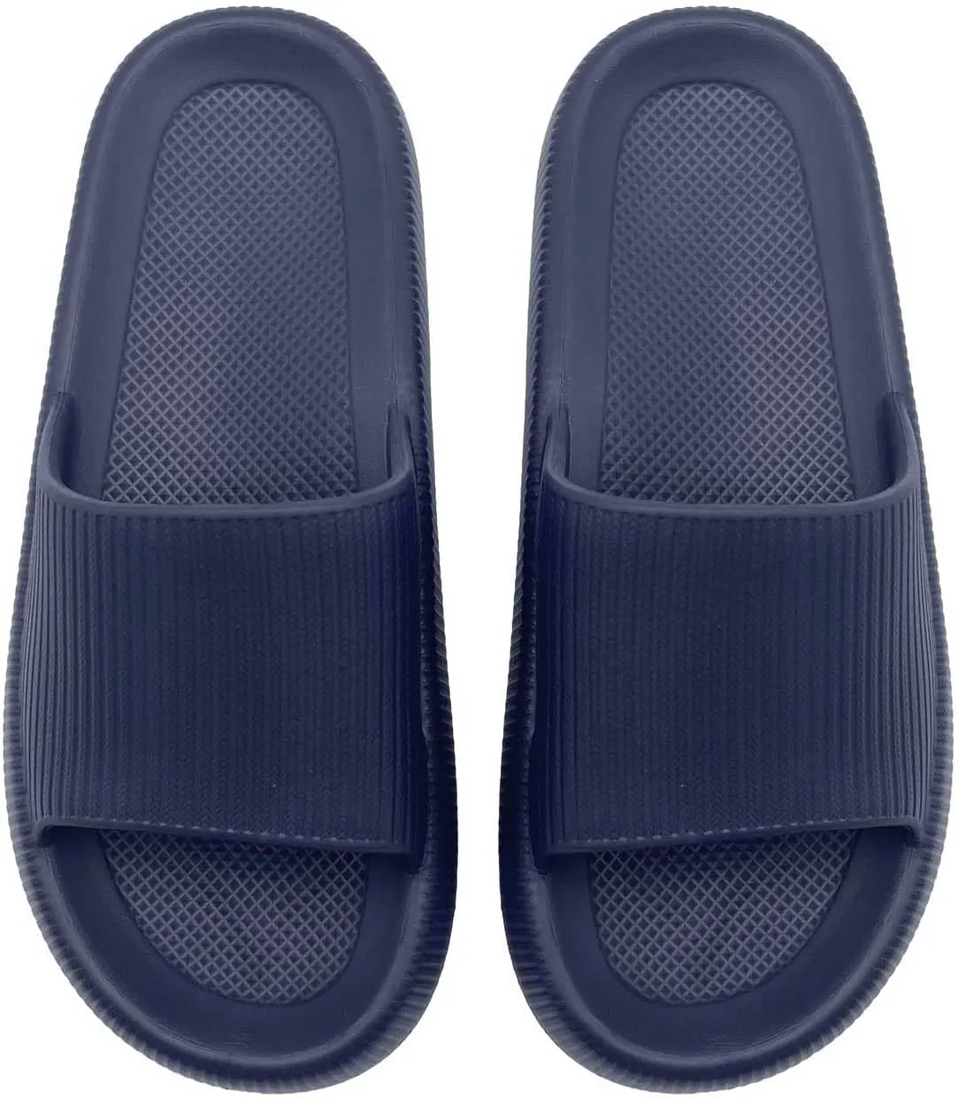 rosyclo Arch Support Slides for Women and Men, Cloud Recovery Sandals Pillow Plantar Fasciitis Slippers, Pain Relief Cushion Cozy Thick Sole Indoor and Outdoor