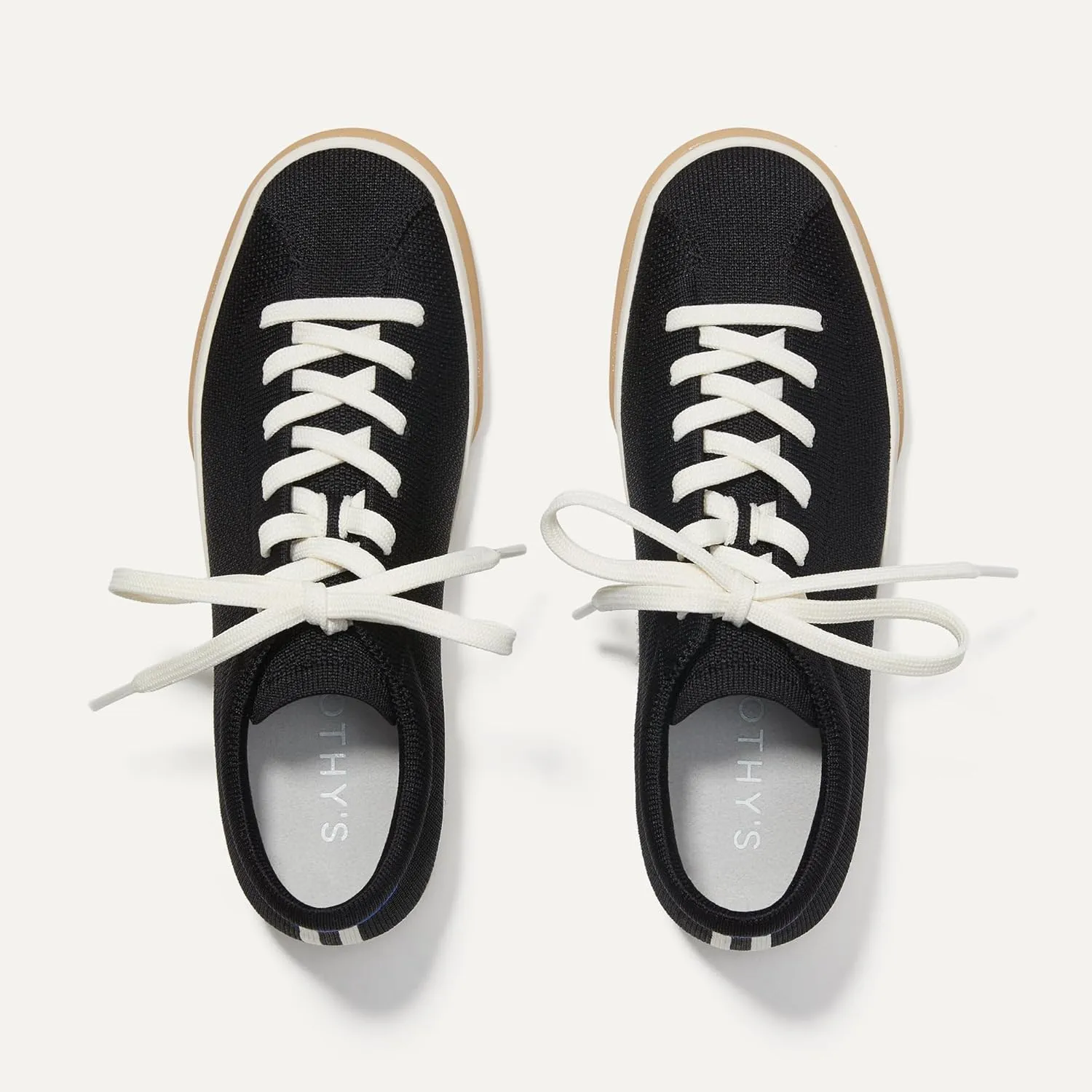 Rothy's The Lace Up Sneaker, Women's, Casual Fashion Shoes, Made from Recycled Plastic Bottles & Machine Washable