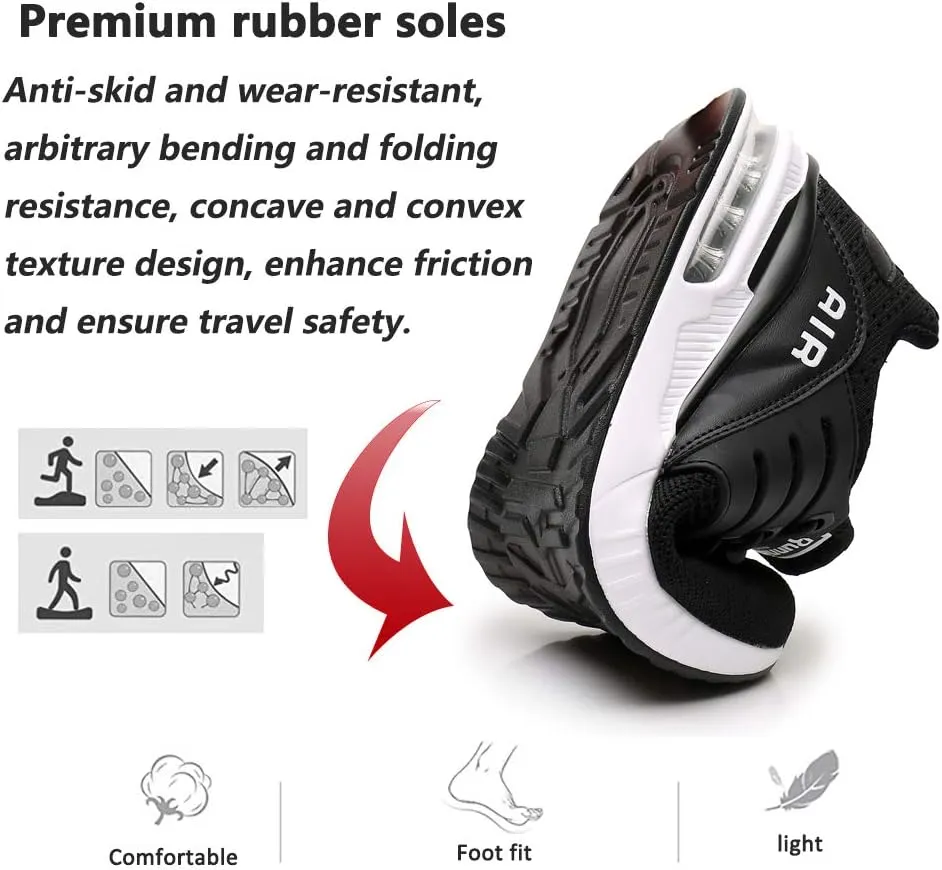 Running Shoes Men Sports Trainers Air Shock Absorbing Sneakers for Gym Fitness Jogging Athletic Walking Casual US7-12(EU39-46)