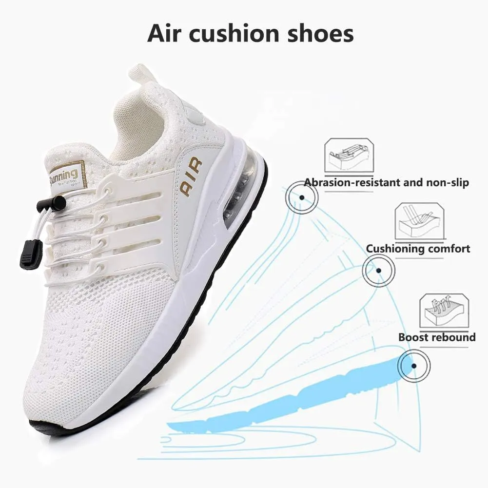 Running Shoes Men Sports Trainers Air Shock Absorbing Sneakers for Gym Fitness Jogging Athletic Walking Casual US7-12(EU39-46)