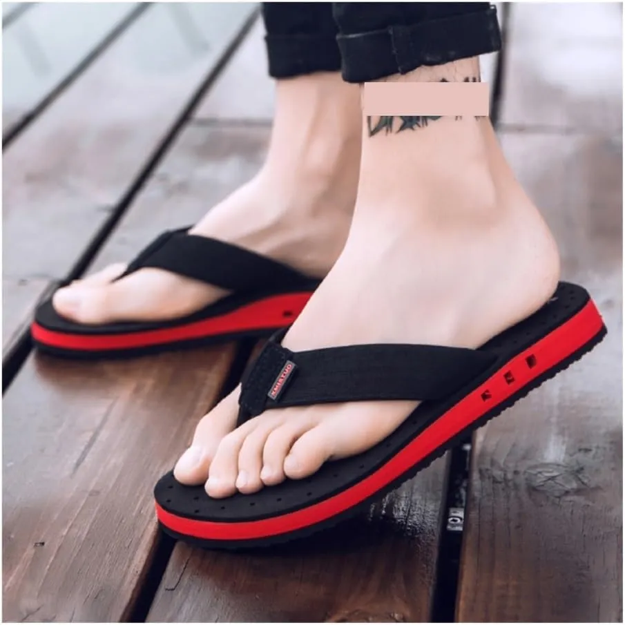 Sandals, Men's Beach Sandals - Lightweight Outdoor, Swimming, Travel Flip Flops Shower Shoes