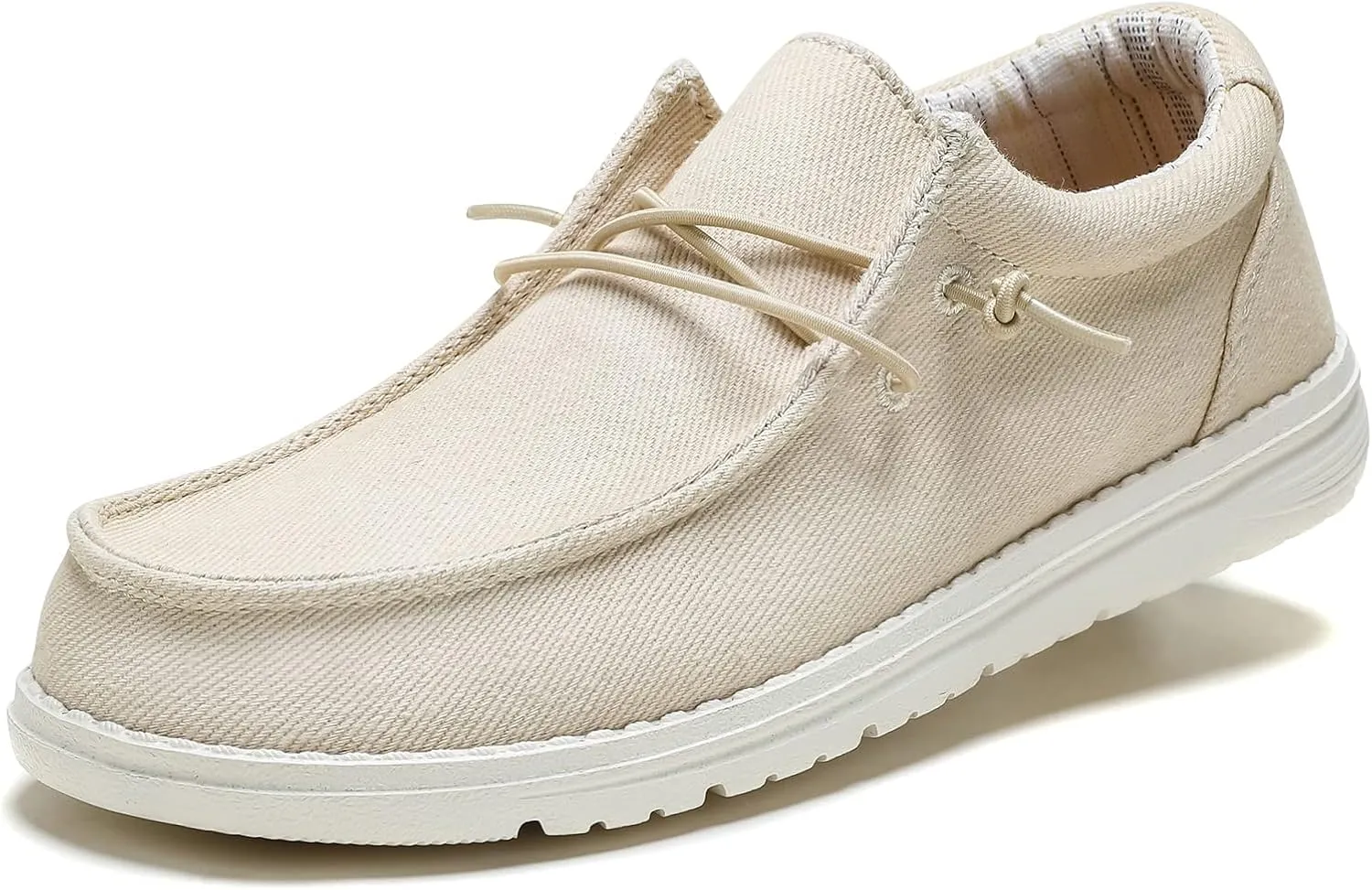SANNAX Women's Slip on Shoes Canvas Shoes Casual Loafers for Women Lightweight Comfortable Boat Shoes