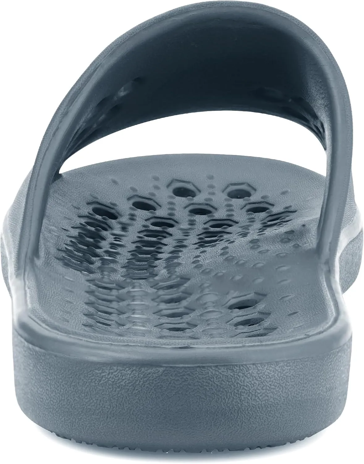 Shower Shoes for Womens Mens Massage Pool Slides with Arch Support Quick Drying Beach Sandals Non Slip Summer Bathroom Indoor House Slippers with Drain Holes