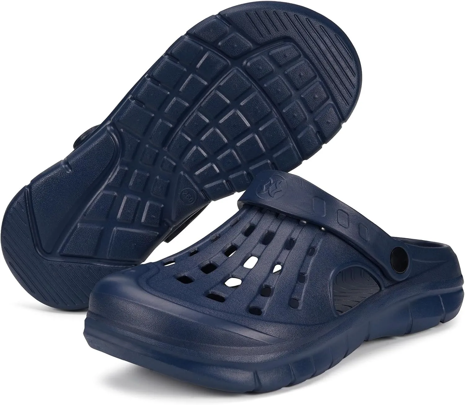 Sisttke Womens Mens Garden Clogs with Arch Support Garden Shoes Slip-on Outdoor Slippers Beach Sandals