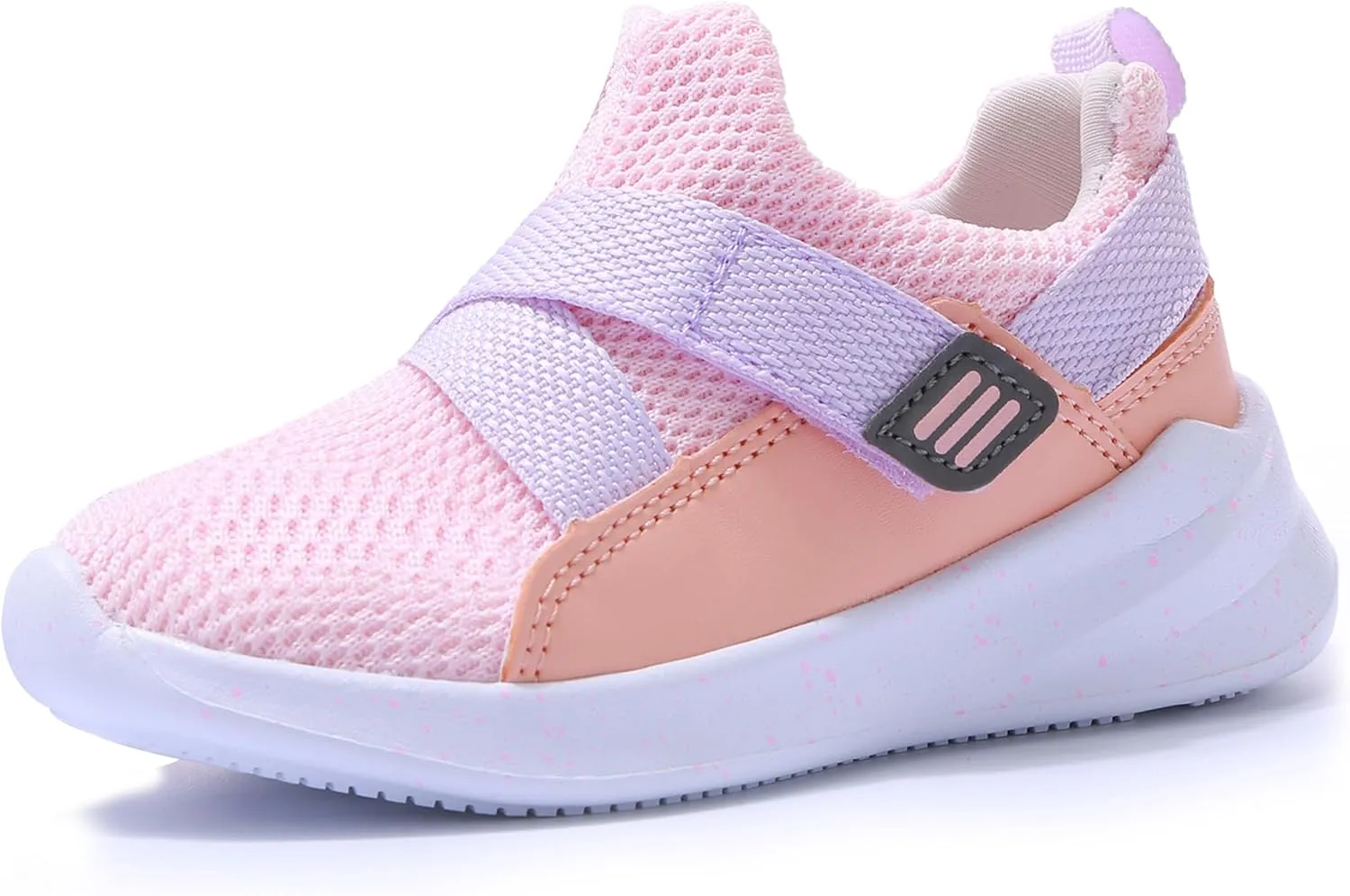 SKYWHEEL Toddler Boys Girls Tennis Shoes Kids Slip On Barefoot Shoes Wide Casual Walking Running Sneakers for Little Kids