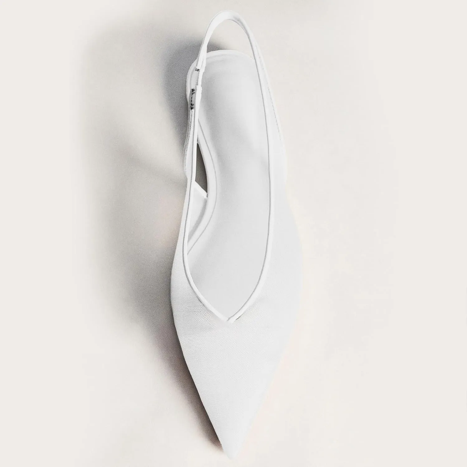 Slingback Flats for Women Stylish Pointed Toe Design with Comfortable Mesh Material for Breathable Party Dress Elegant Shoes