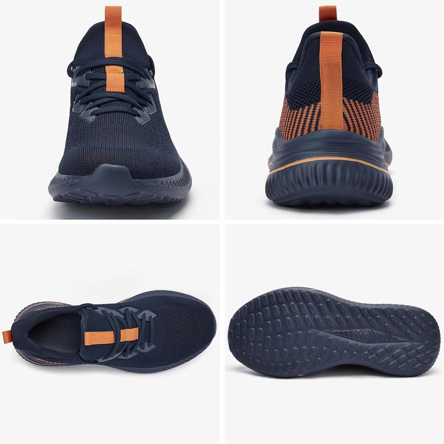 Slow Man Mens Walking Sneakers Wide Width Slip on Tennis Shoes,Lightweight Breathable Running Shoes,Ideal for Athletic Workout Gym Jogging and Casual Wear