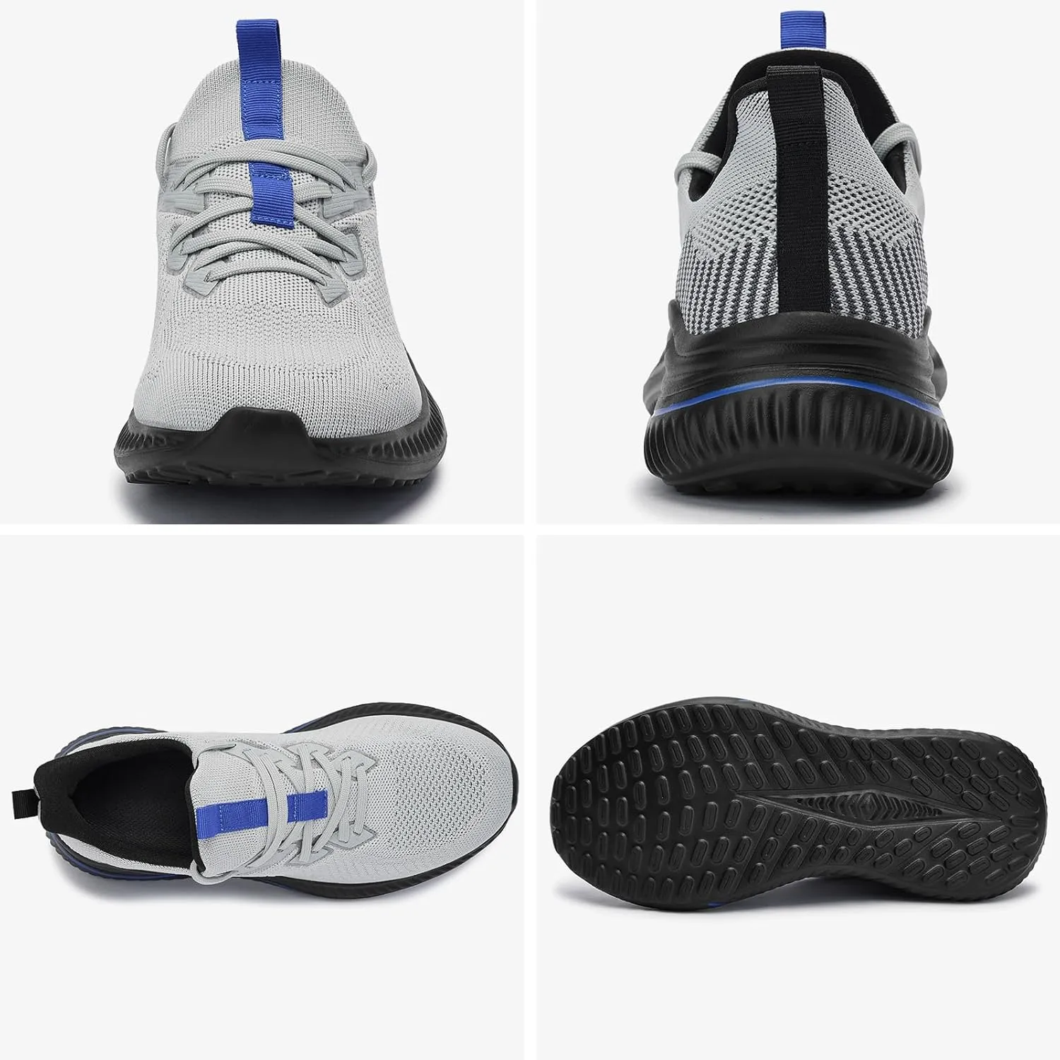 Slow Man Mens Walking Sneakers Wide Width Slip on Tennis Shoes,Lightweight Breathable Running Shoes,Ideal for Athletic Workout Gym Jogging and Casual Wear