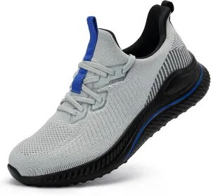 Slow Man Mens Walking Sneakers Wide Width Slip on Tennis Shoes,Lightweight Breathable Running Shoes,Ideal for Athletic Workout Gym Jogging and Casual Wear