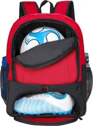 Soccer Ball Bag-Backpack for Basketball,Volleyball with Cleat Shoes and Ball Compartment for Sports Team,Trainning