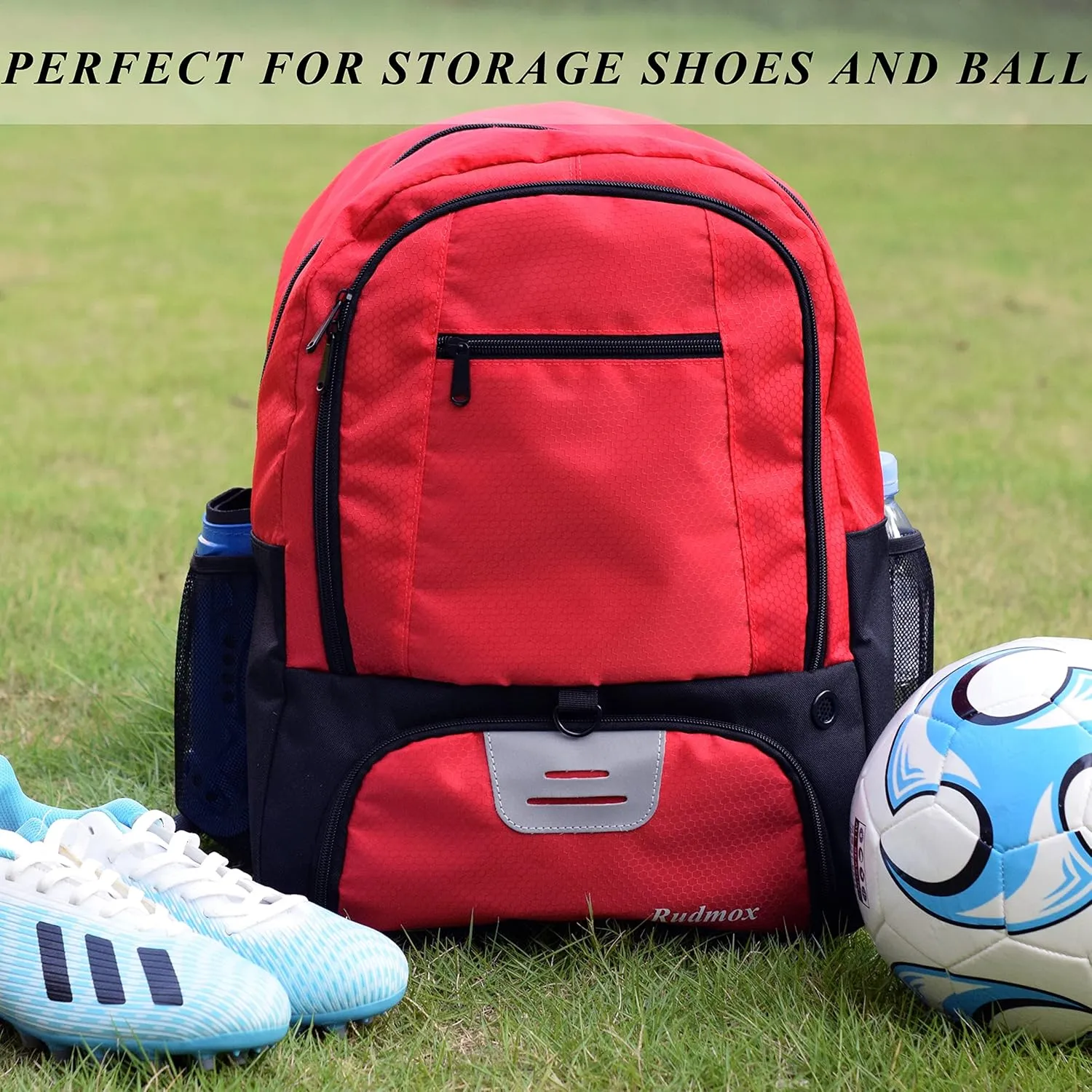 Soccer Ball Bag-Backpack for Basketball,Volleyball with Cleat Shoes and Ball Compartment for Sports Team,Trainning