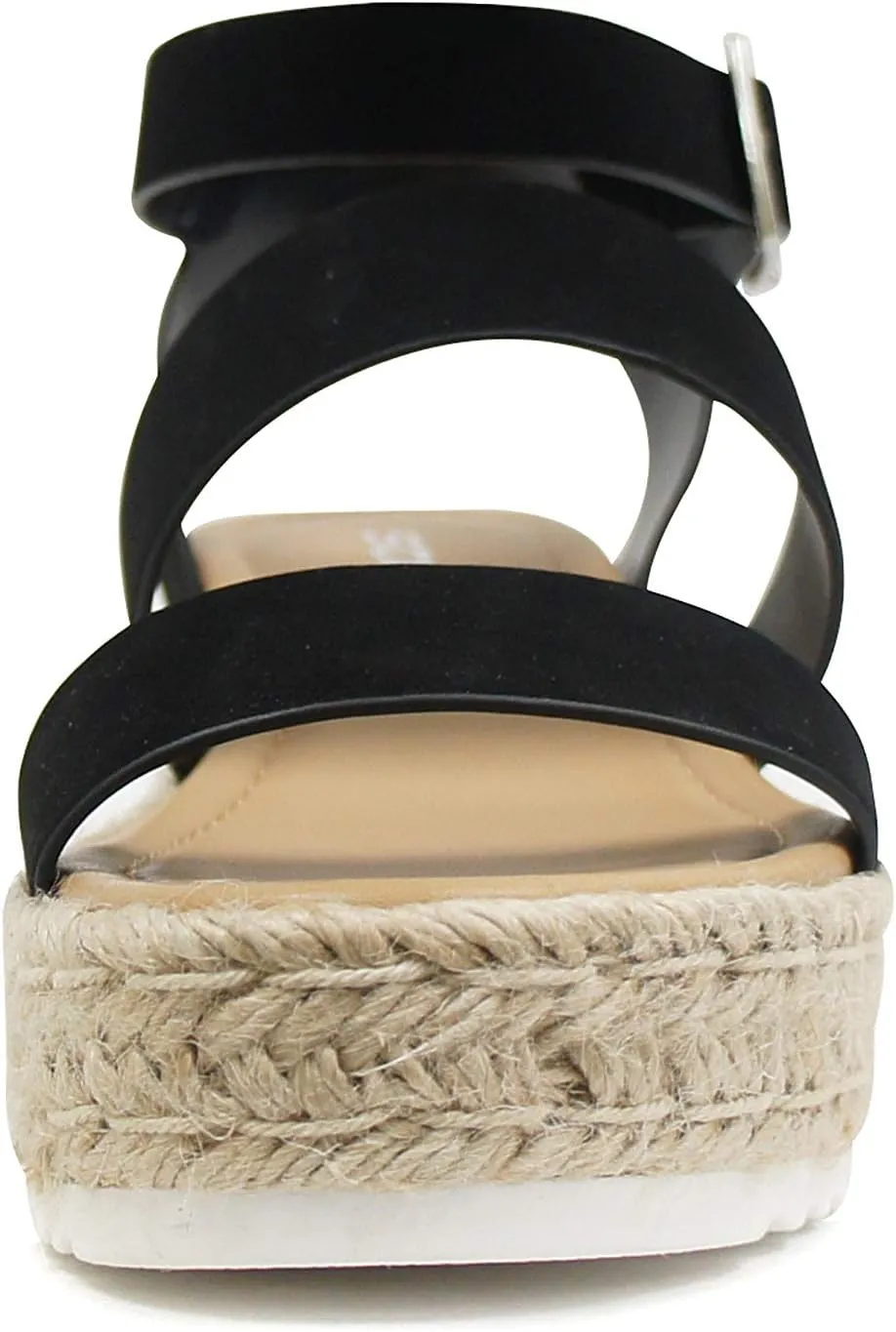 Soda Women's Shoes Clip Open Toe Casual Platform Sandals