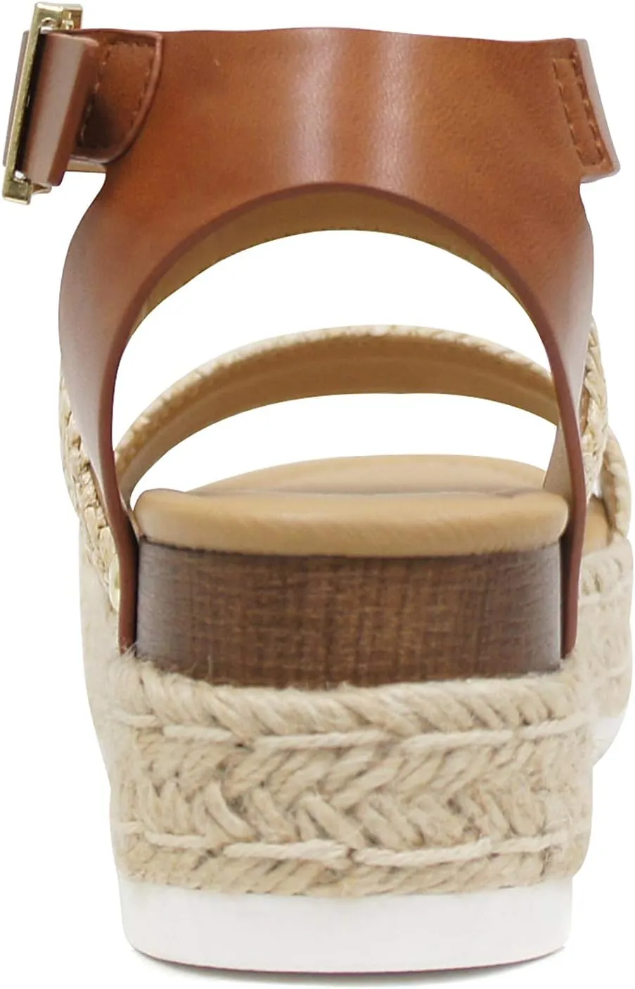Soda Women's Shoes Clip Open Toe Casual Platform Sandals