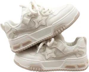 Star Shoes Women Walking Sneakers Y2k Shoes Platform Chunky Aesthetic Cute Travel Outdoor Sport