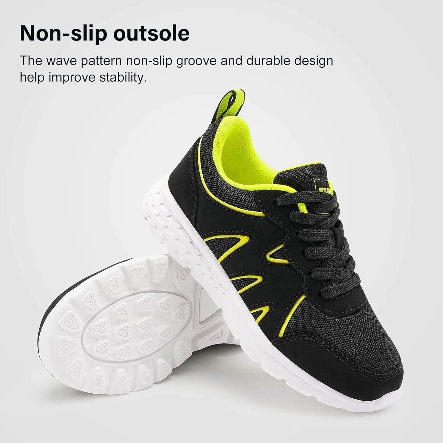 Stelle Kids Shoes Boys Girls Sneakers Tennis Shoes Walking Running Shoes Toddler/Little Kid/Big Kid