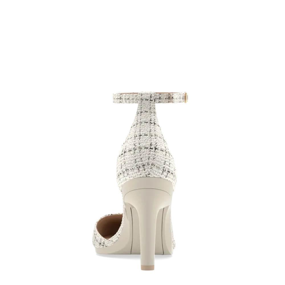 The D'Orsay - Bone Tweed 4 Stiletto - FINAL SALE