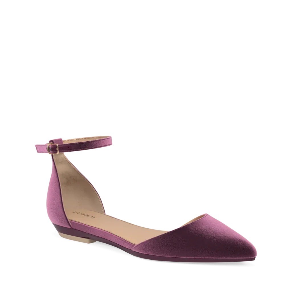 The D'Orsay - Sugar Plum Velvet 4 Block - FINAL SALE