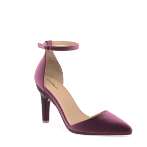 The D'Orsay - Sugar Plum Velvet 4 Stiletto - FINAL SALE
