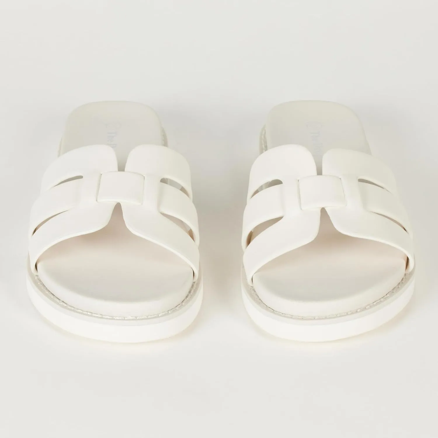 The Drop Women's Mila Side Sandals