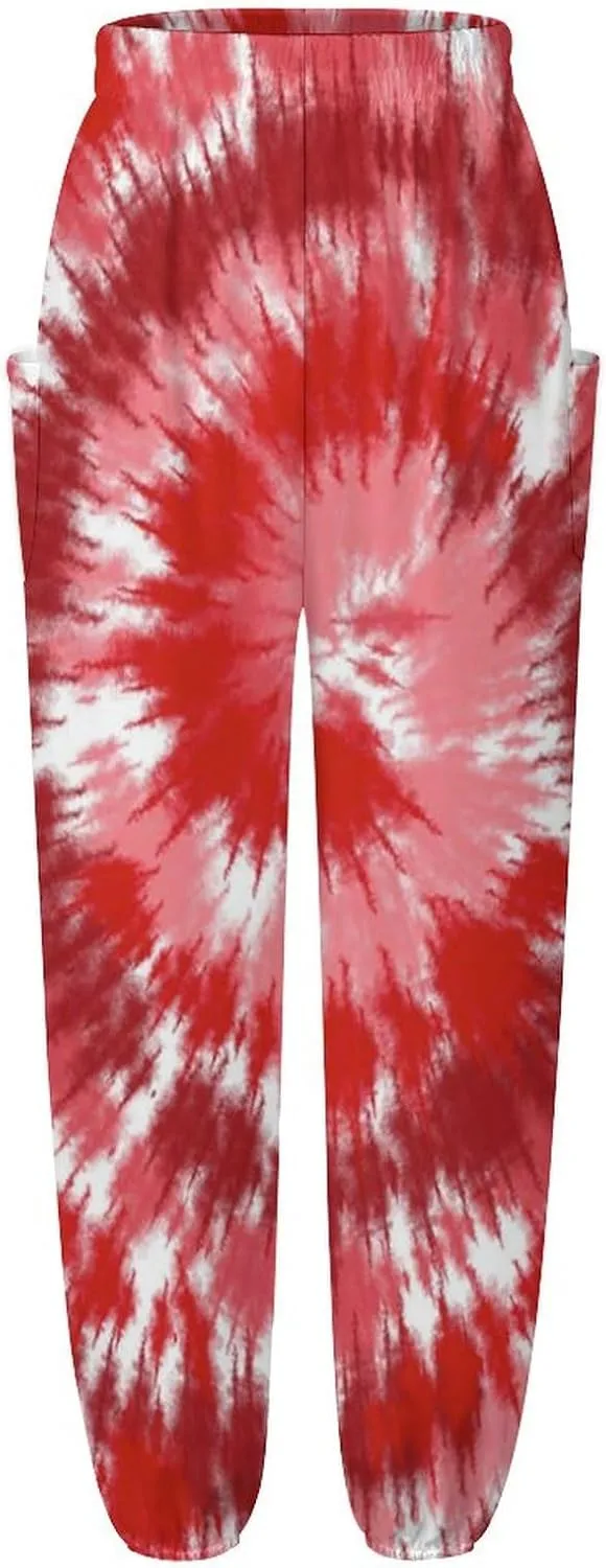 Tie Dye Yoga Bloomers Woman Hippie Harem Pants Elephant Pants Elastic Gym Yoga Clothes Casual Loose Sweatpants