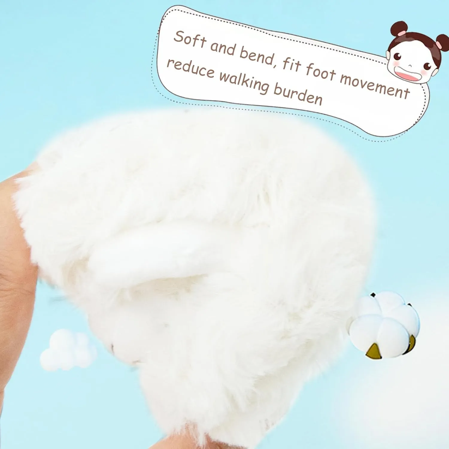 Toddler Girls Fuzzy Slippers Unicorn Tie Dye Fluffy Sandals Cartoon Cute Warm Cozy Plush Slip on Kids House Slippers