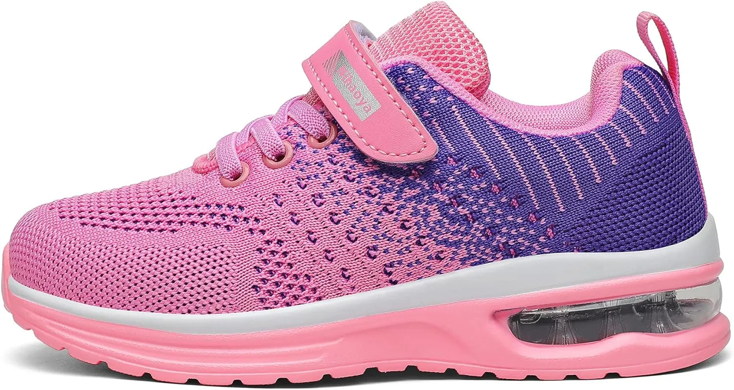 Toddler Shoes Boys Girls Kids Cushion Sneakers Tennis Running Size 1-12 Sports Walking Footwear Lightweight Breathable
