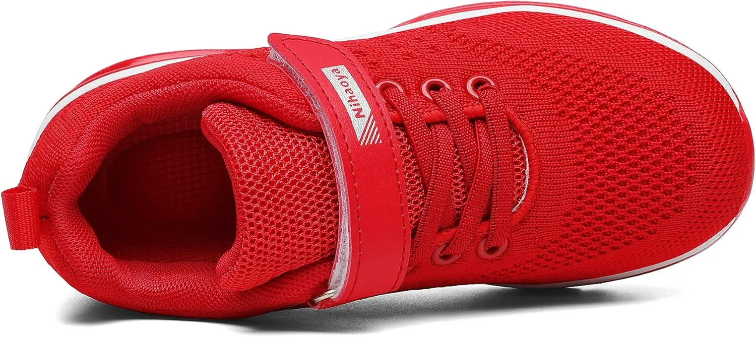 Toddler Shoes Boys Girls Kids Cushion Sneakers Tennis Running Size 1-12 Sports Walking Footwear Lightweight Breathable