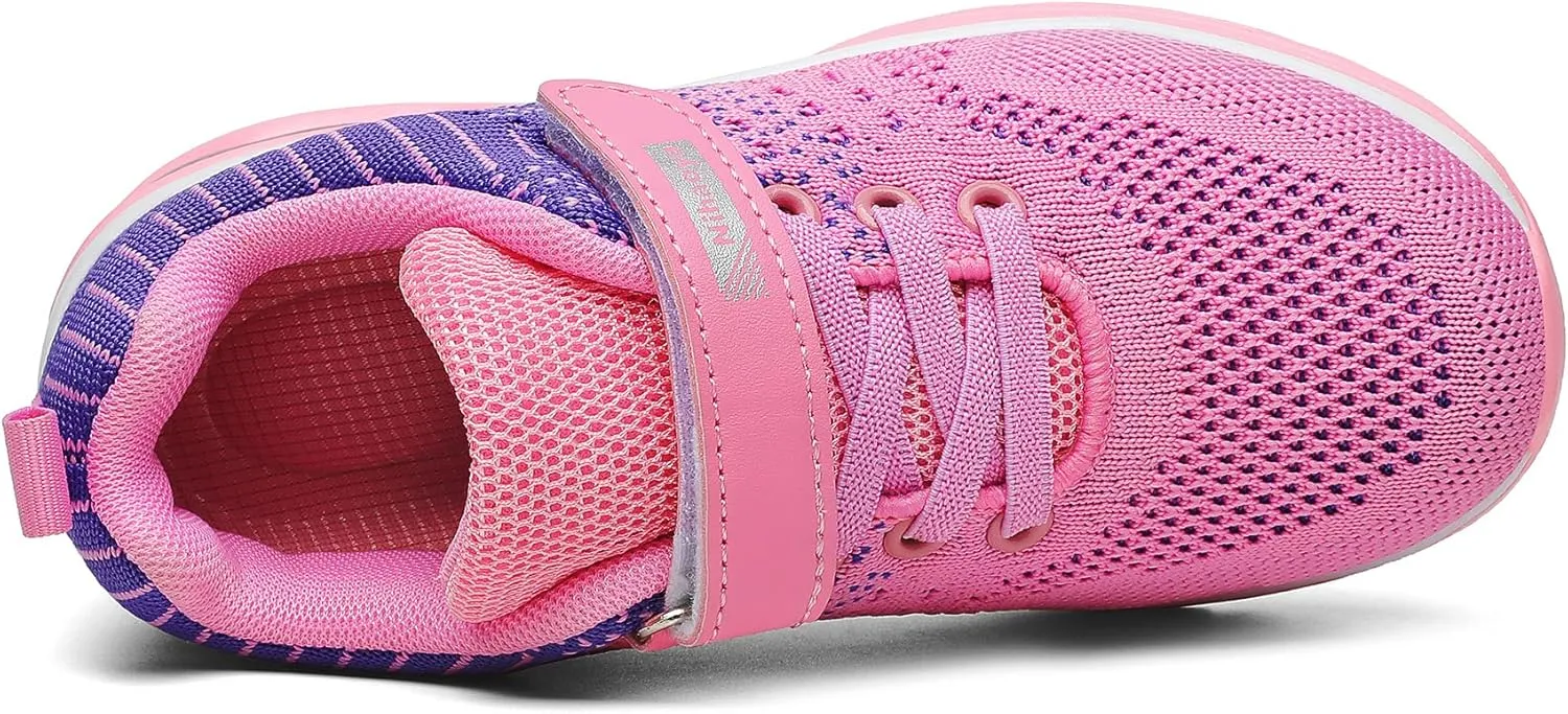 Toddler Shoes Boys Girls Kids Cushion Sneakers Tennis Running Size 1-12 Sports Walking Footwear Lightweight Breathable