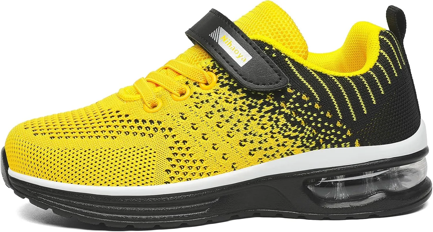 Toddler Shoes Boys Girls Kids Cushion Sneakers Tennis Running Size 1-12 Sports Walking Footwear Lightweight Breathable