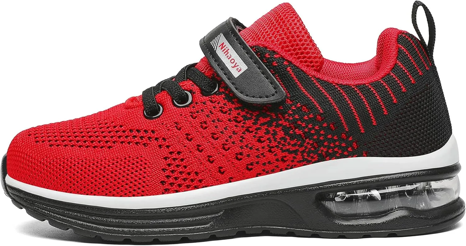 Toddler Shoes Boys Girls Kids Cushion Sneakers Tennis Running Size 1-12 Sports Walking Footwear Lightweight Breathable