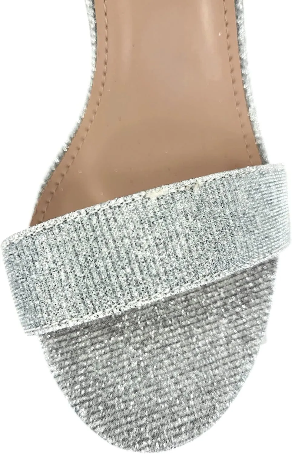 TOP Moda Platform High Heel Open Toe Dress Sandal Over The Toe Strap