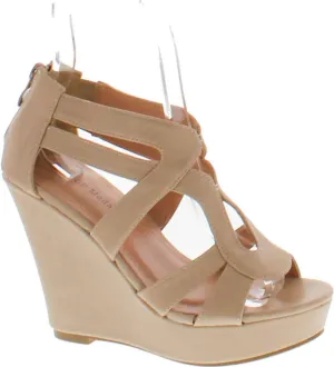 TOP Moda Womens Lindy-88 Platform Sandals