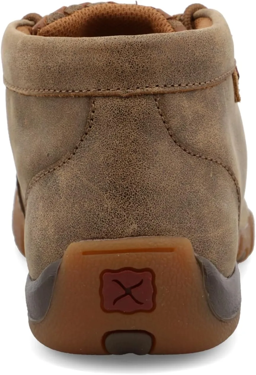 Twisted X Unisex-Child Chukka Driving Moc Boots