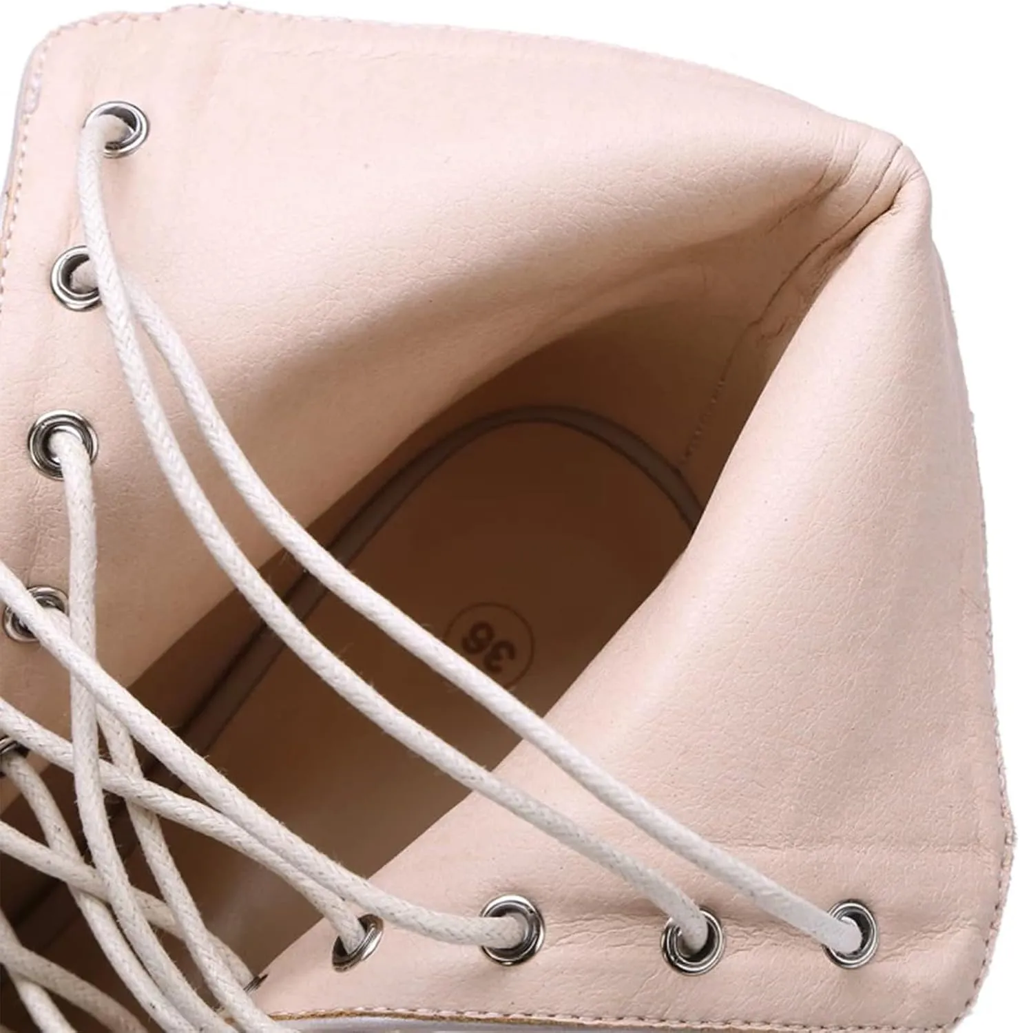 UTIKLIOU Women's Mesh Sandals Peep Toe High Top Sandals Lace Up Summer Boots Buckle Strap Party Sexy Pump Shoes Open toe