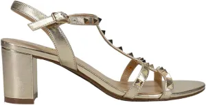 VANELi Womens Midge Studded Slingback Dress Sandals Mid Heel 2-3" - Beige
