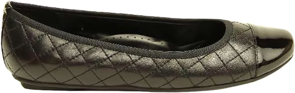 VANELi Womens Serene Quilted Slip On Ballet Flats Casual - Yellow