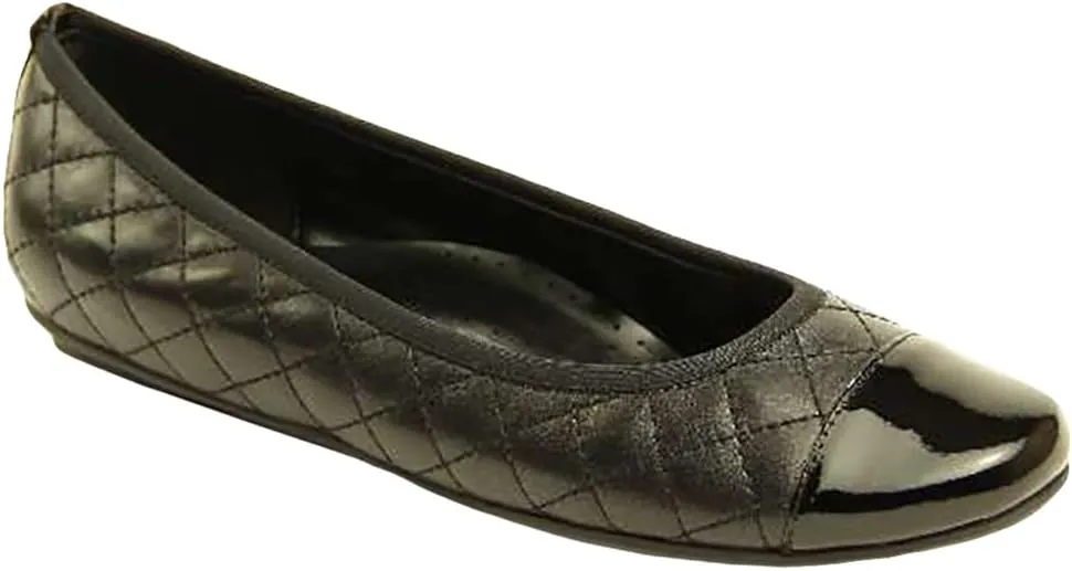 VANELi Womens Serene Quilted Slip On Ballet Flats Casual - Yellow
