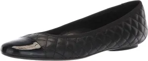 VANELi Womens Serene Quilted Slip On Ballet Flats Casual - Yellow