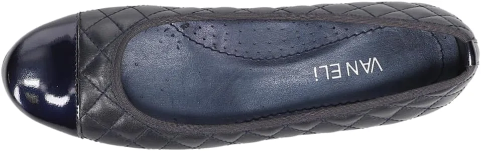 VANELi Womens Serene Quilted Slip On Ballet Flats Casual - Yellow