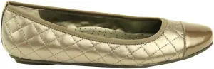 VANELi Womens Serene Quilted Slip On Ballet Flats Casual - Yellow